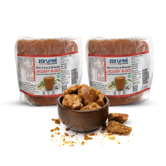 Organic Jaggery Block 500g