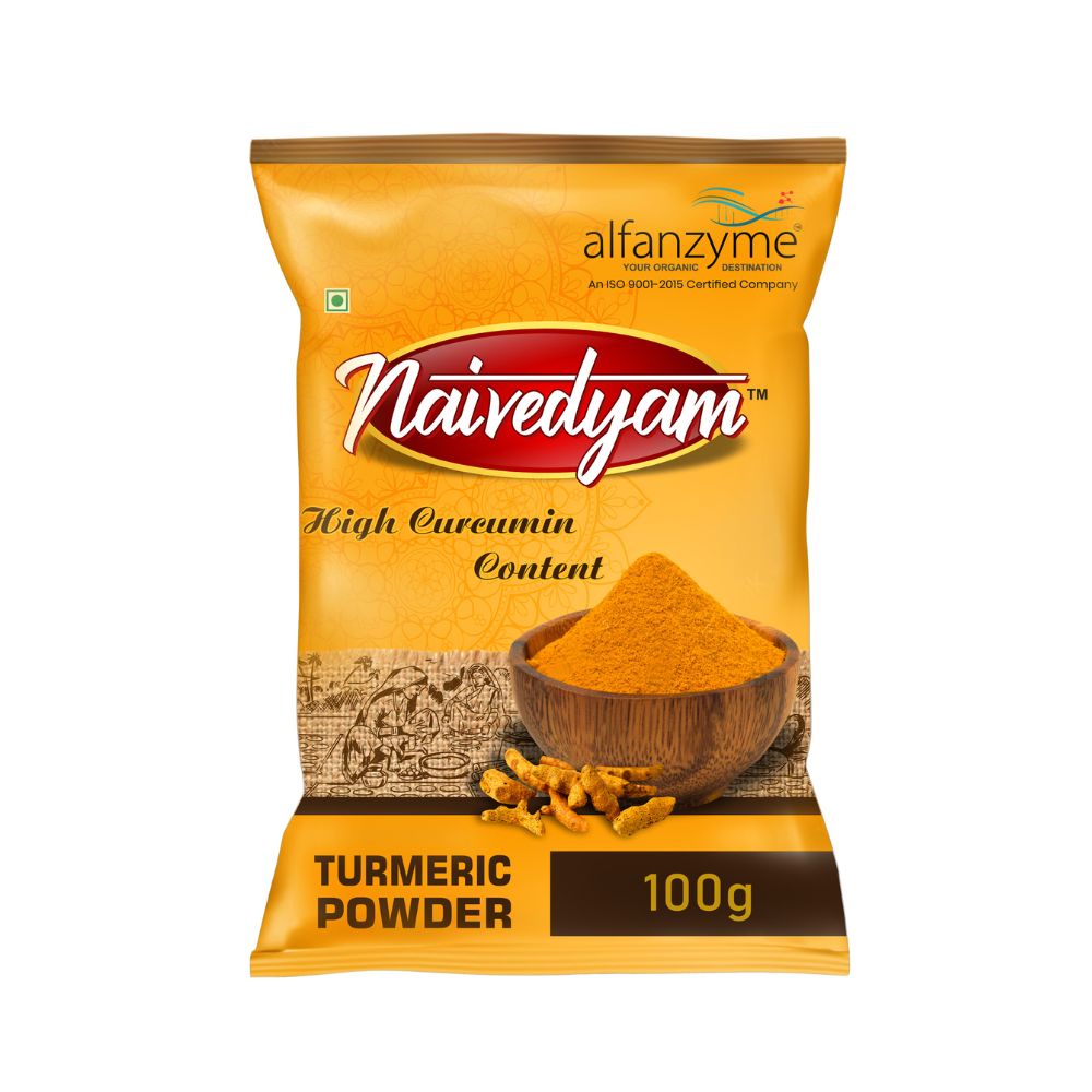 Chemical Free Turmeric Powder - 100gm - No added artificial color or flavour