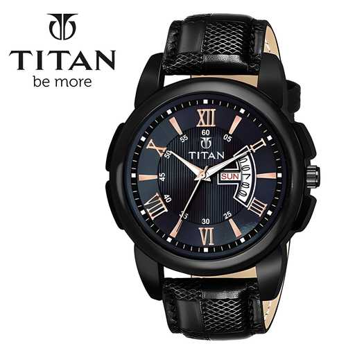 Premium Men's Analog Watch Vol 2 Black