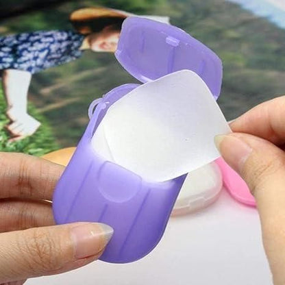 3 Pcs Portable Disposable Mini Scented Paper Soap