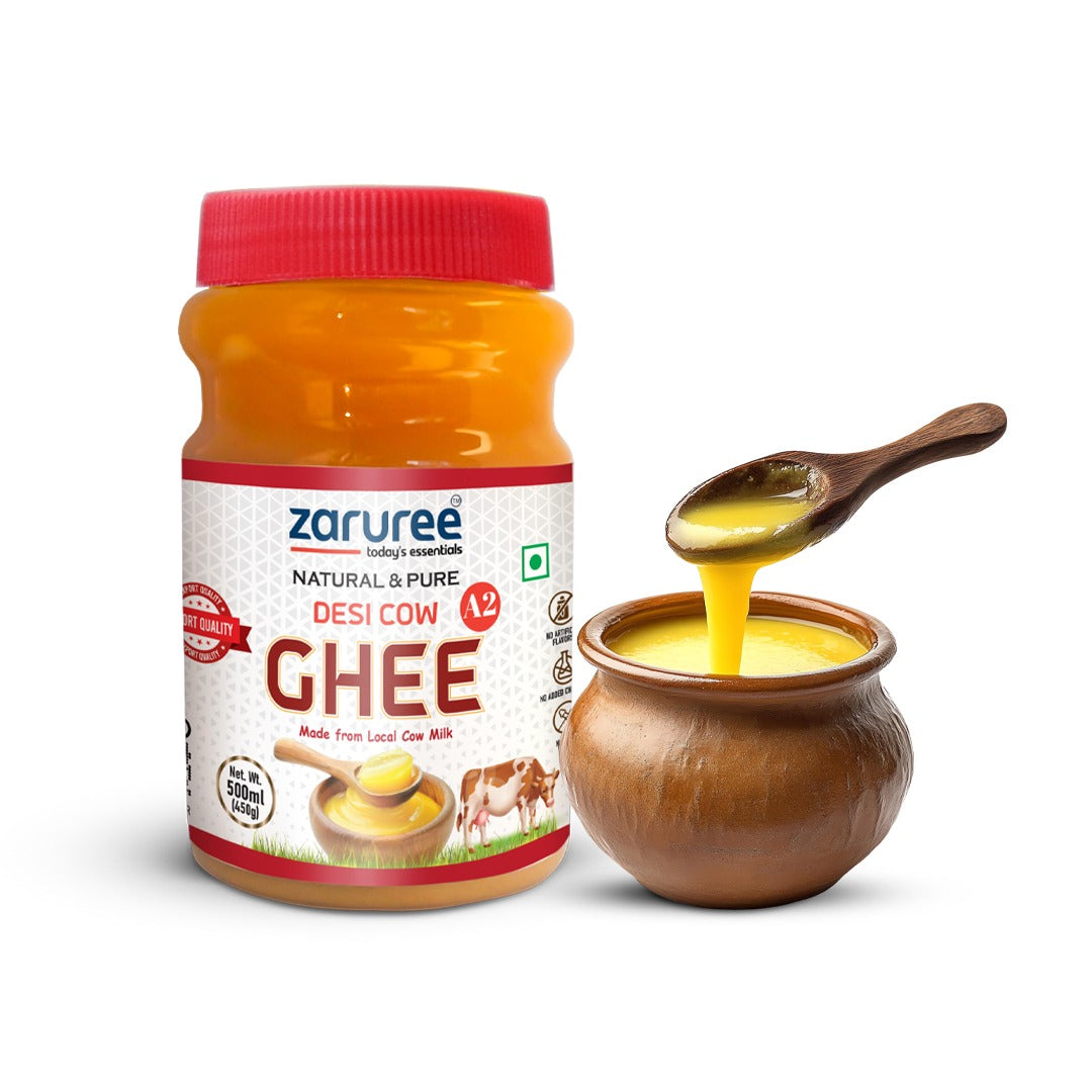 Organic Desi Cow A2 Ghee 500ml