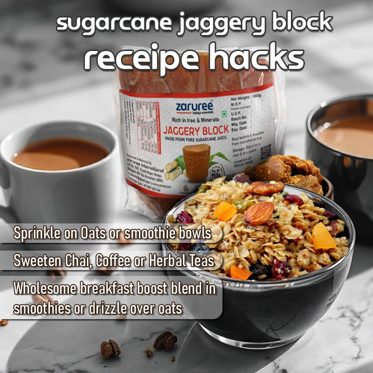 Organic Jaggery Block 500g