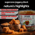 Organic Jaggery Block 500g